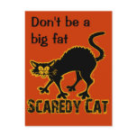 Scaredy Cat Invites Postcards