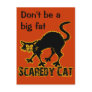 Scaredy Cat Invites Postcards