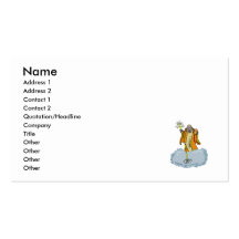 Scarey Lightening  Witch Business Cards