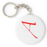 scarlet "A" key chain keychains