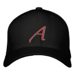 Scarlet A large embroidered hats