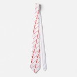 scarlet "A" ties
