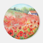 Scarlet Carpet Fridge Magnets