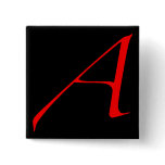 Scarlet letter A (for Atheist) buttons