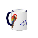 Scarlet Macaw Belise Ceramic Mug
