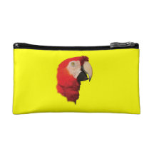 Scarlet Macaw Cosmetics Bags
