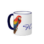 Scarlet Macaw Florida Ceramic Mug