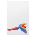 Scarlet Macaw in Flight Stationery