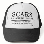 Scars Tattoo Dirt Bike Motocross Cap Hat