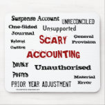 Scary Accounting - Humorous Horror Show Mouse Mat