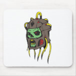 Scary Alien Mask Mouse Mats