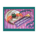 Scary Cookie of Halloween Present and Past postcards