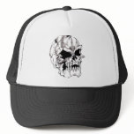 Scary Evil Deadly Skull Baseball Hat - Customised