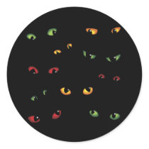 Scary Eyes Multi-Coloured stickers