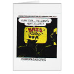 Scary Fish TV Shows Funny Gifts & Collectibles Cards