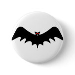 Scary Halloween Bat buttons