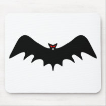 Scary Halloween Bat Mouse Mats