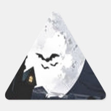 Scary Halloween design Stickers