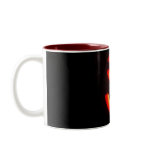 scary halloween pumpkin mug