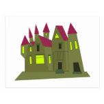 Scary Mansion Post Card