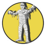 Scary Mummy and Full Moon Products stickers