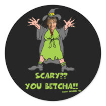 Scary Palin Sticker