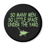 Scary slogan magnets