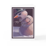 Scary Snowman Christmas Card