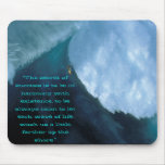 scary surf, “The secret of success is to be in ... mousepads