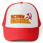 Scary Symbol Hammer and Sickle hats