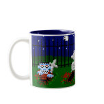 Scary Zombie Pixel Art Graveyard Awakening Mug