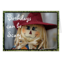 ScaryBday-customise 4 any occasion Card