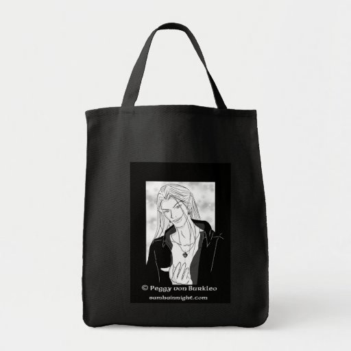 Scath in 18th centry garb on Tote Bags!