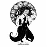 Scath Summons a Celtic Shadow Photosculpture