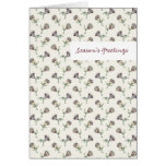 Scattered Flowers Cards