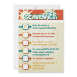 Scavenger Hunt Invitation