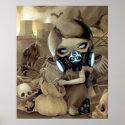 Scavengers ART PRINT cyberpunk goth vulture fairy