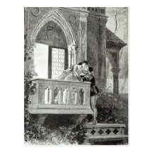 Scene from Act II of Romeo and Juliet Postcards