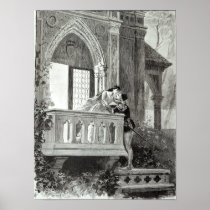 Scene from Act II of Romeo and Juliet Print