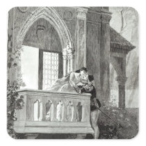 Scene from Act II of Romeo and Juliet Stickers