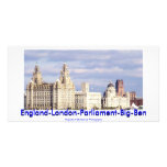 SCENE FROM LONDON ENGLAND (UK) PERSONALIZED PHOTO CARD