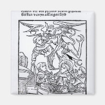 Scene from 'The Navigation of St. Brendan' Magnet