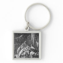 Scene from 'The Rime of the Ancient Mariner' 3 Key Chains