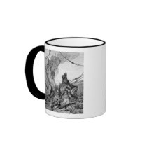 Scene from 'The Rime of the Ancient Mariner' 3 Mugs