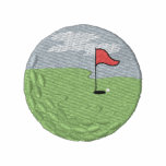 Scene In Golf Ball embroidered shirts