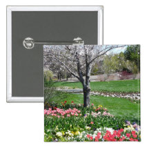 scenery,springtime pin
