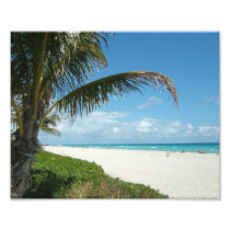 Scenic Beach Ocean, White Sand w/Aqua Water