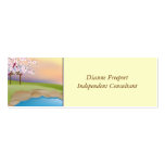 Scenic Landscapes - Japanese Cherry Blossoms business cards