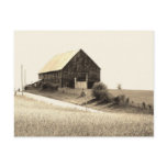 scenic Missouri Barn Postcard