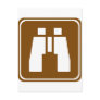 Scenic Overlook Highway Sign Postcards